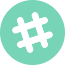 Circle,Messenger,Round icon,Slack